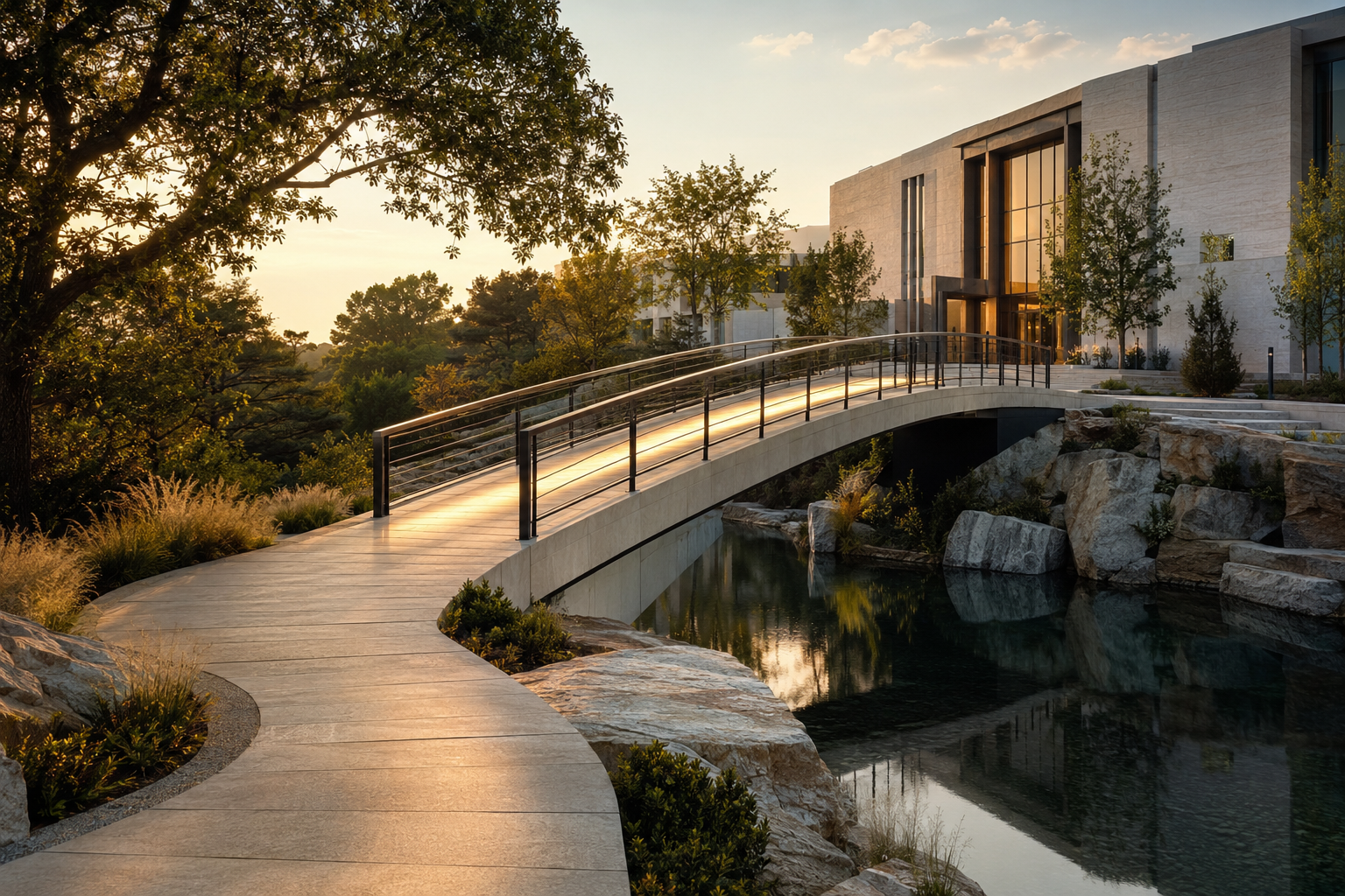 Bridge representing a clear path between qualified prospects and a law firm