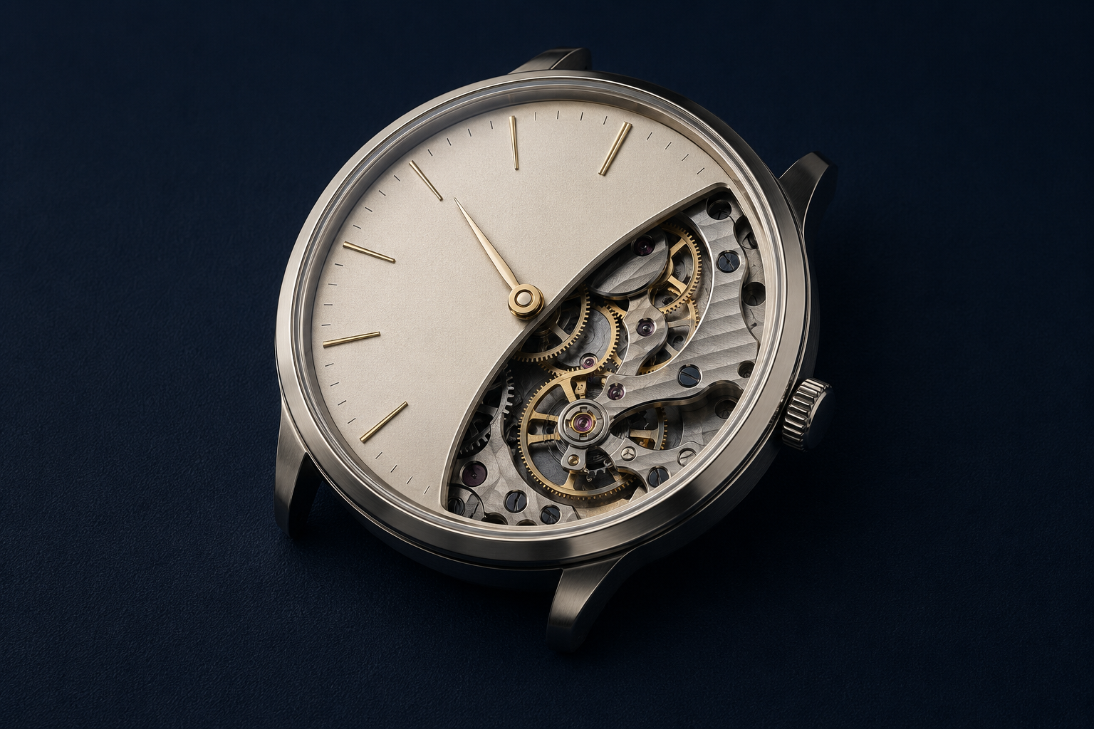 Precision timepiece symbolizing polished law firm website design and development
